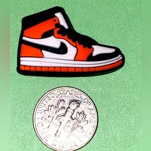 (10 for $15) Sport Nike Orange Tennis Sneakers Shoes Croc Shoe Charms
